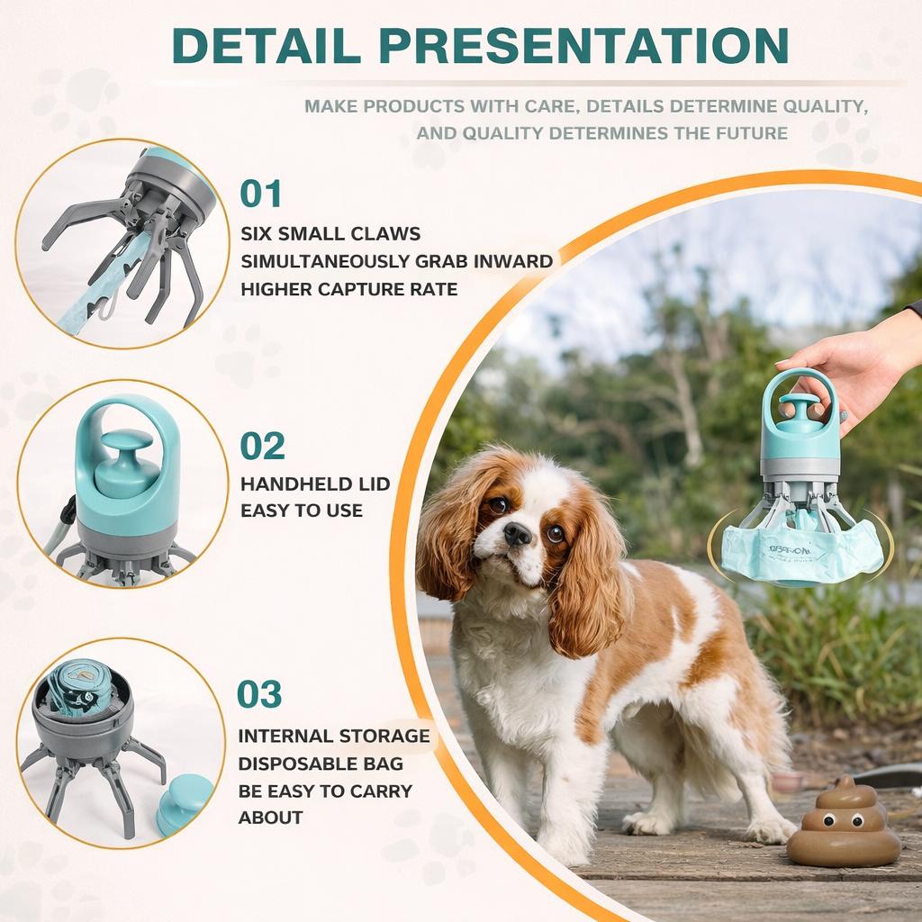 EasyScoop™ No-Touch Poop Scooper