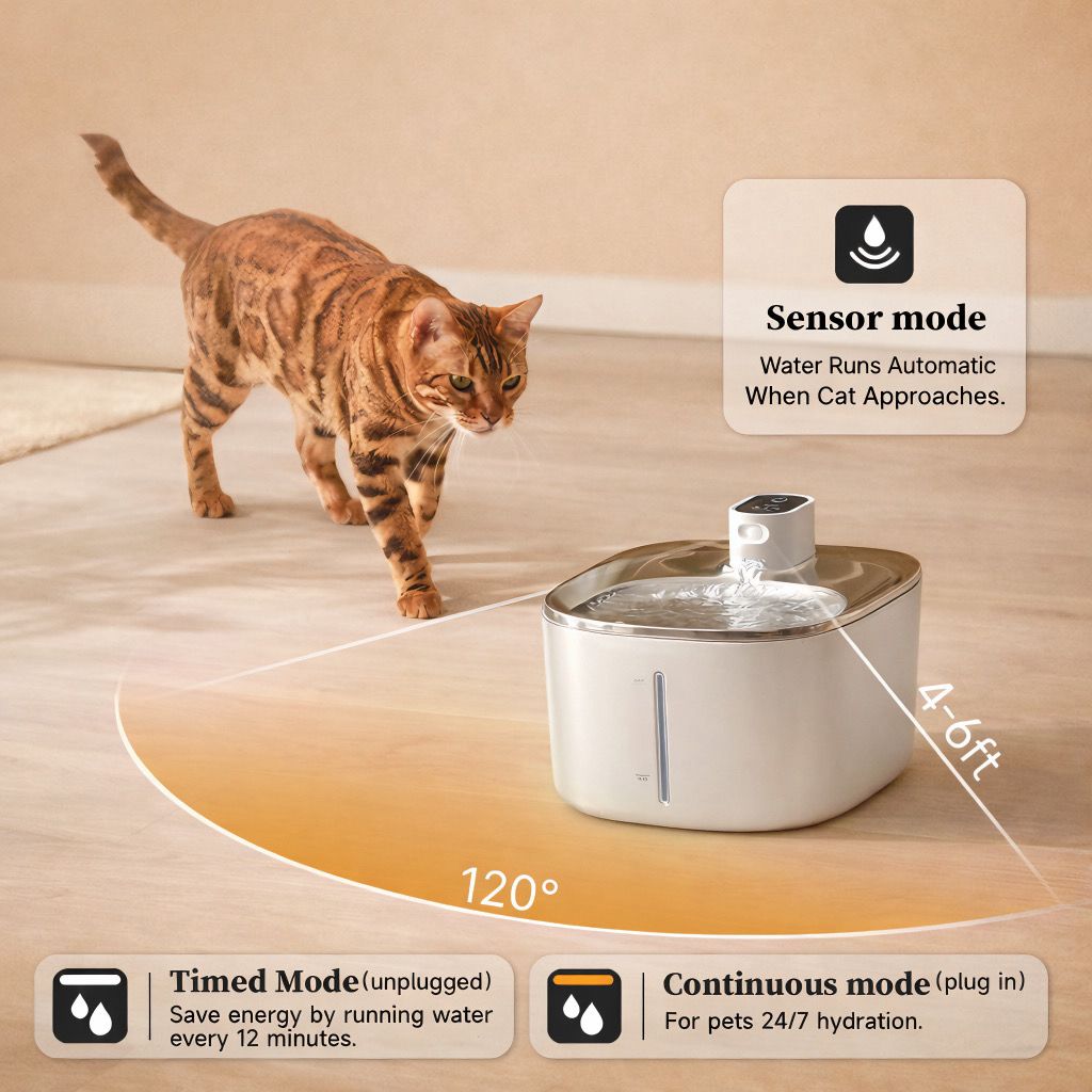 theFurora™ Cordless Cat Fountain